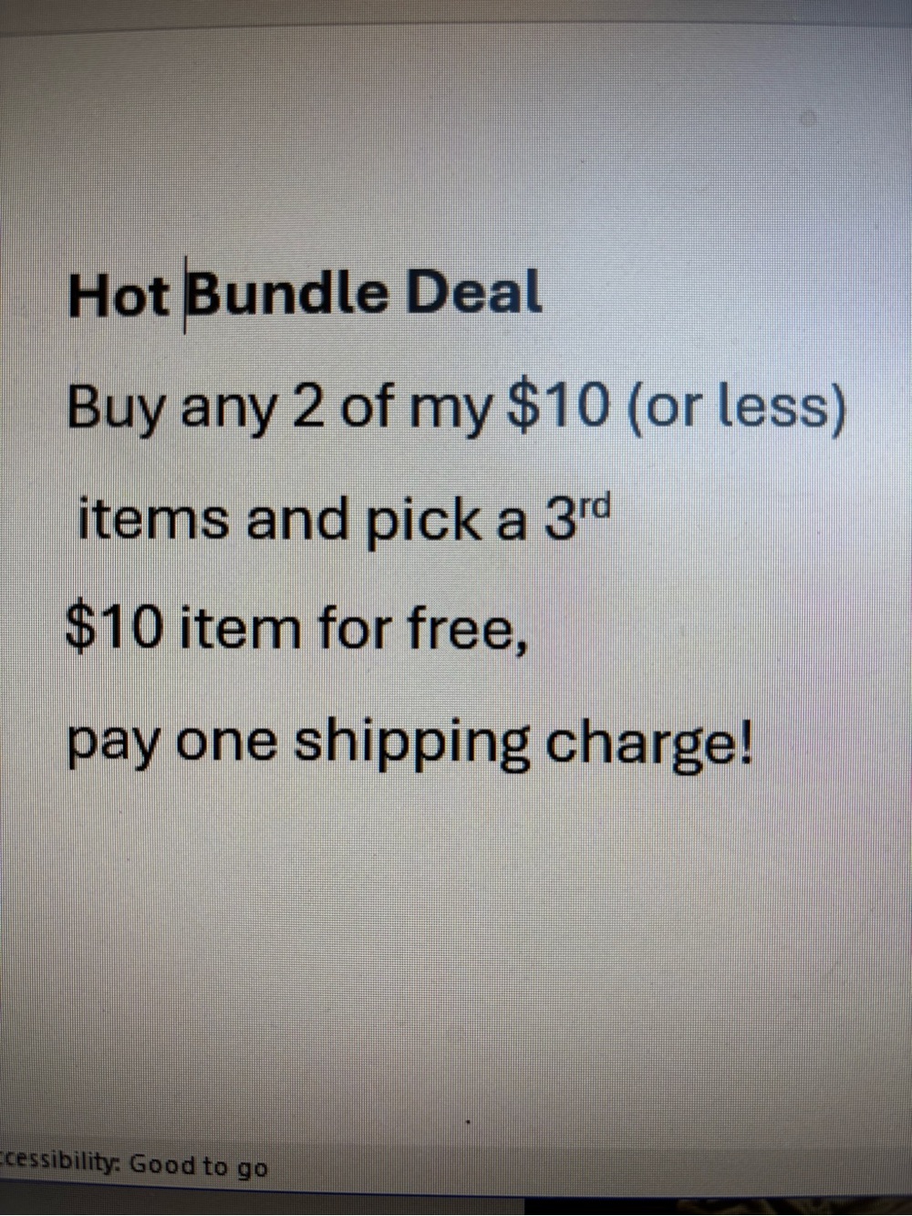 Closet clean out! 3 for the price of 2. Perfect time to pair an outfit!